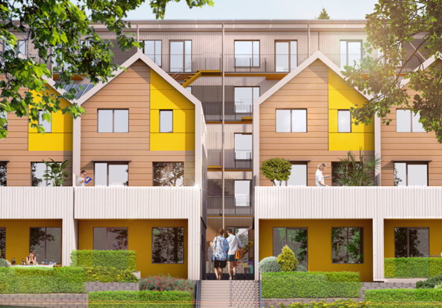 Hollyburn Seymour - townhouse elevations