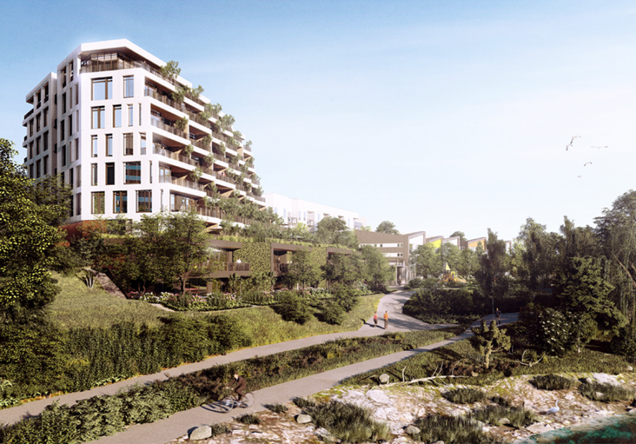 Railyards Horizon Phase 3 - bridge view