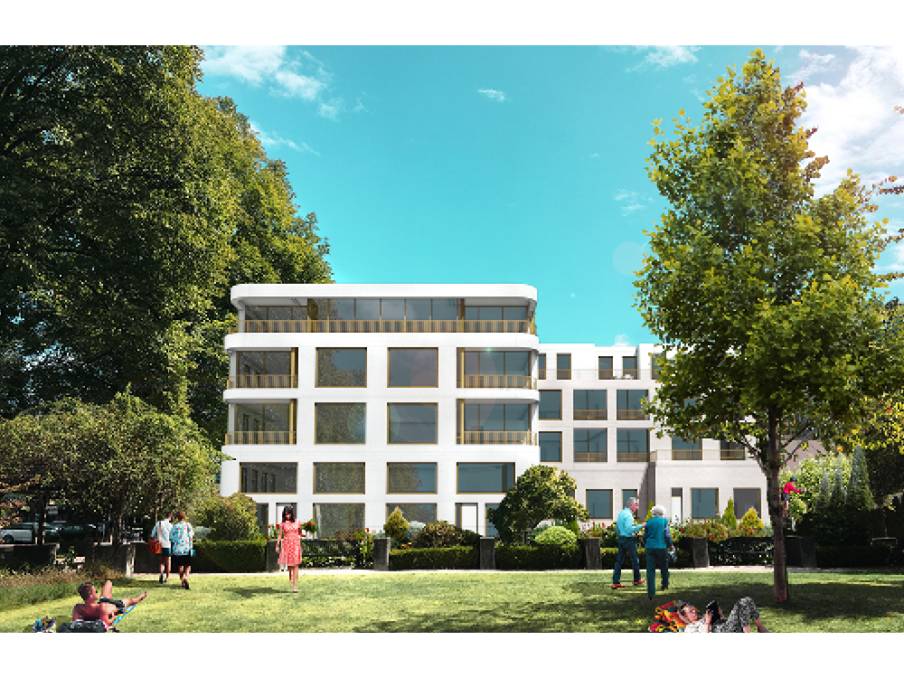 Rendering of a Kitsilano Vancouver mixed-use project on Arbutus Street