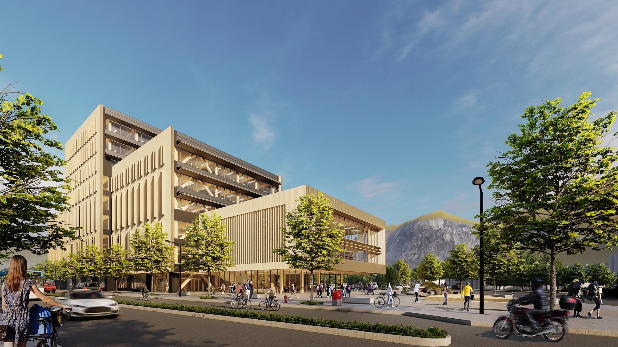 Squamish Civic Centre Community Plaza