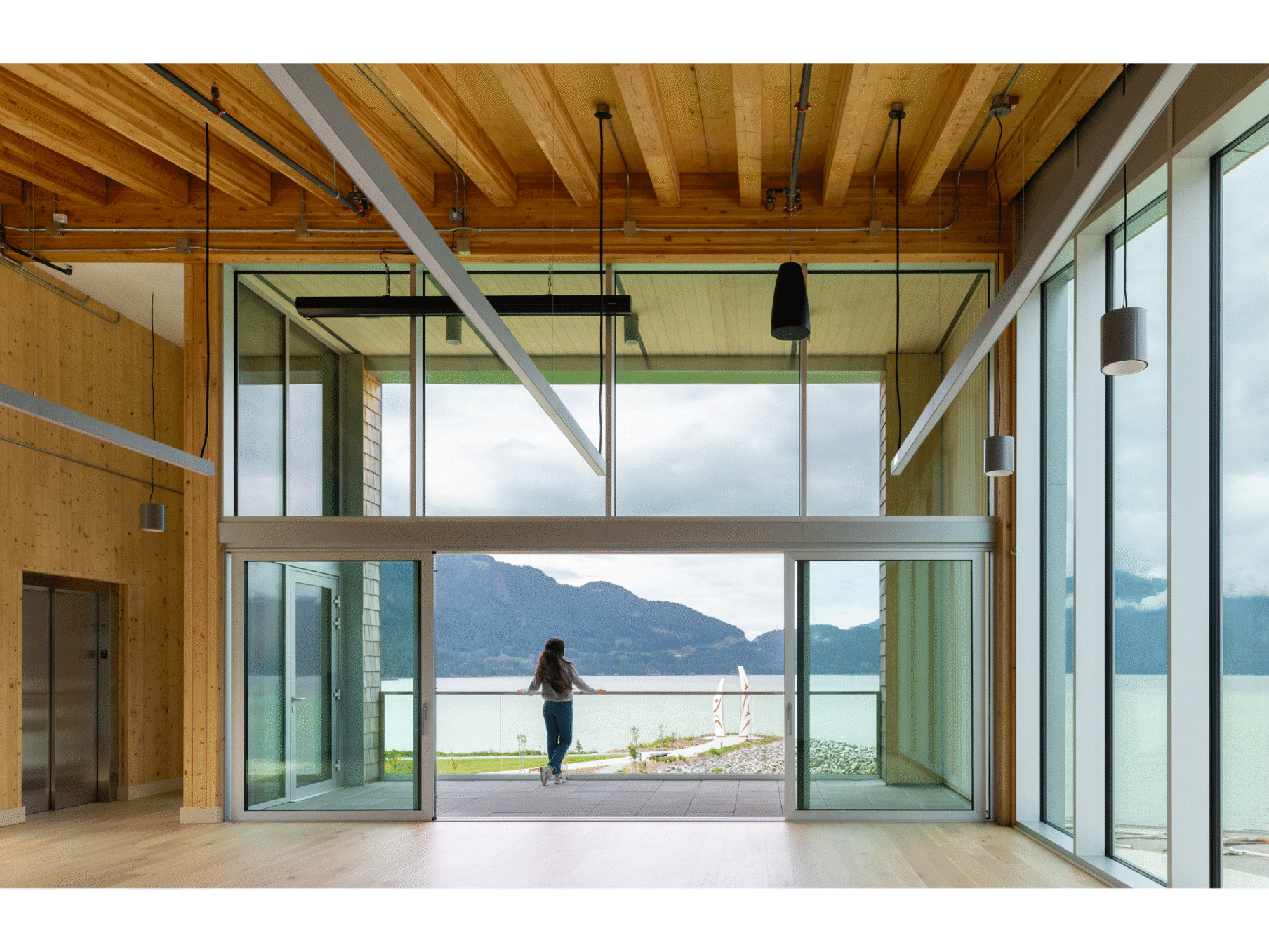 Oceanfront Squamish Presentation Centre - view