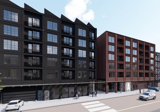 The Albion and Wilson Park along Chatham Street