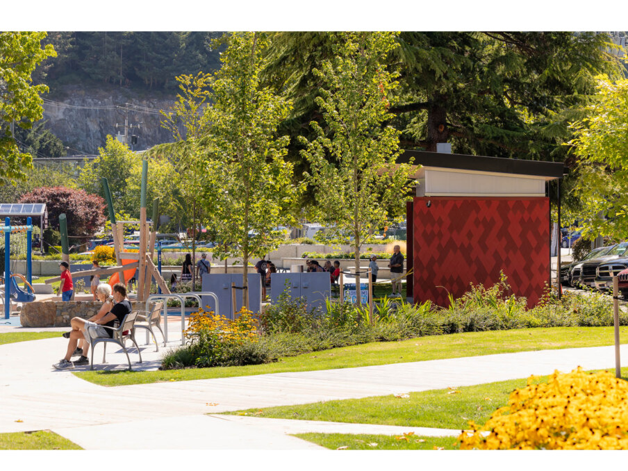 Horseshoe Bay Public Washroom - opening