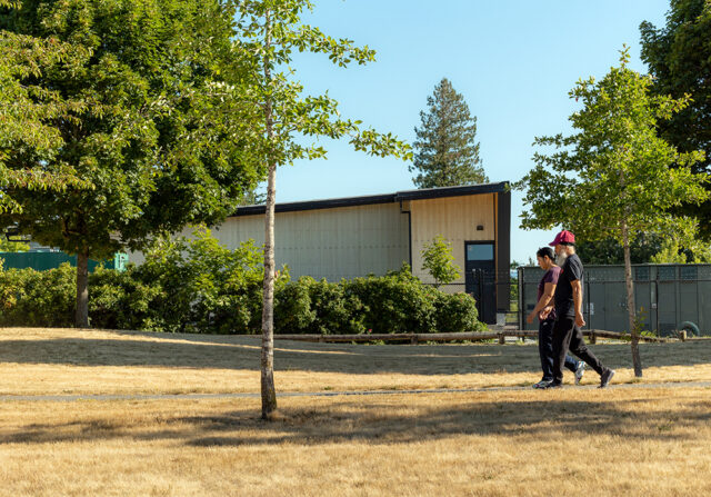 Newton Pump Station - park view