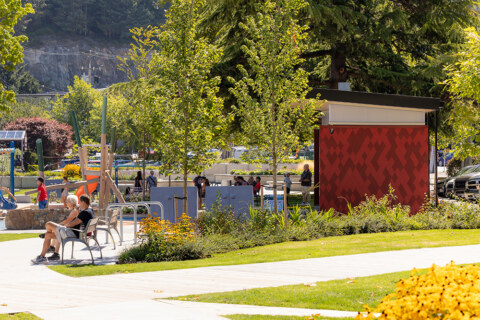 Horseshoe Bay Public Washroom - opening