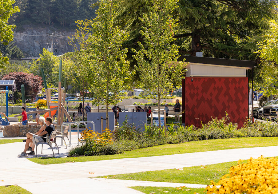 Horseshoe Bay Public Washroom - opening