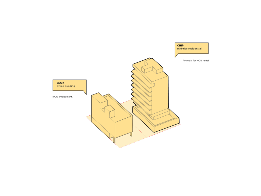 Third Ave mass timber - massing