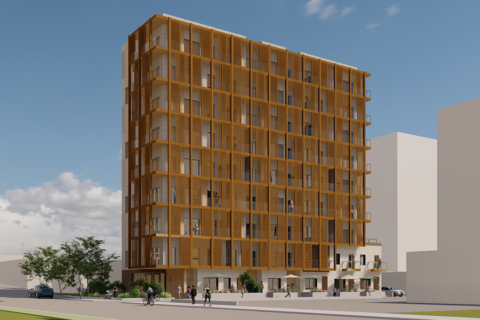E18th_mass timber - corner view