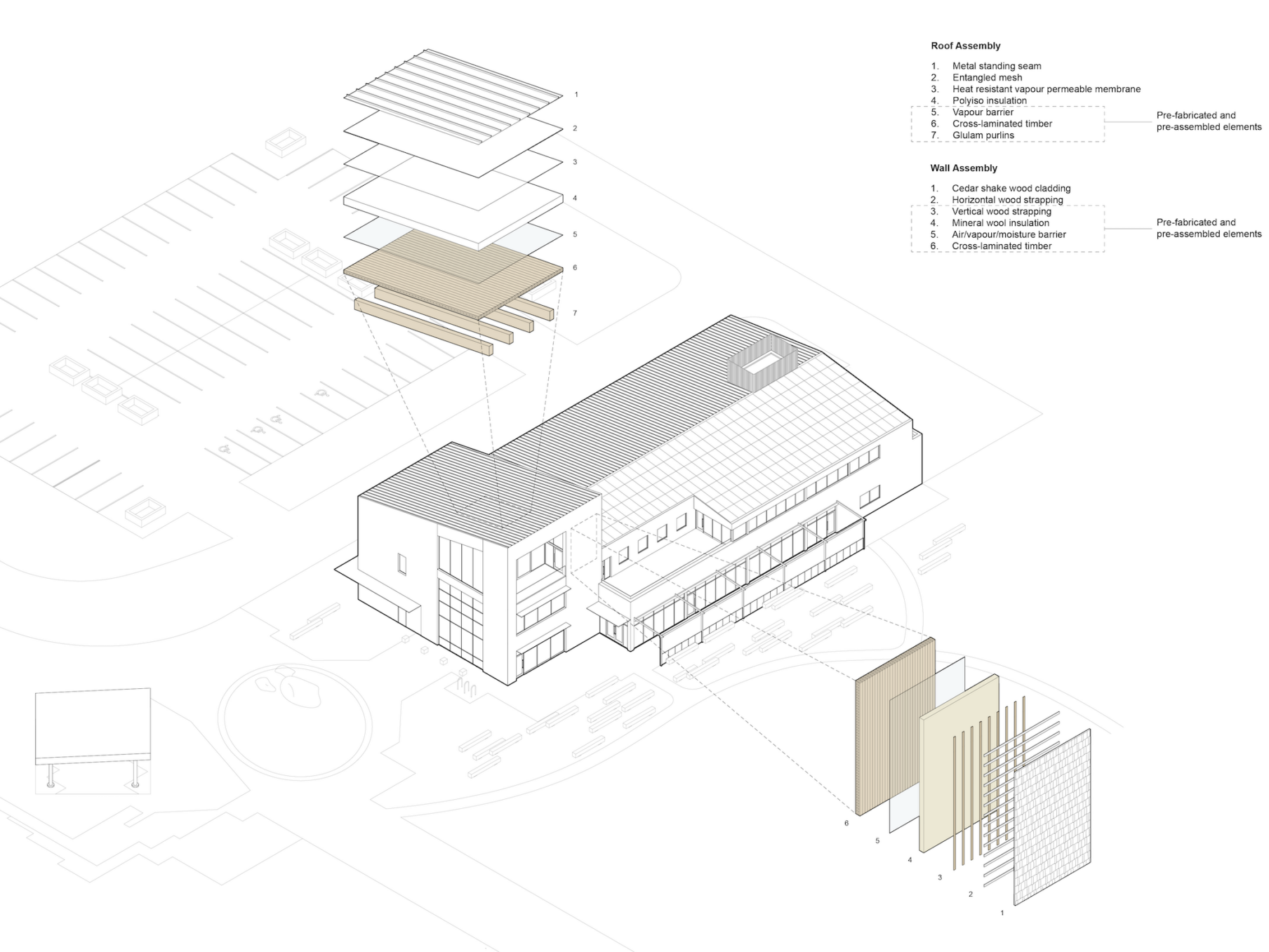 Oceanfront Squamish Presentation Centre - pre-fab