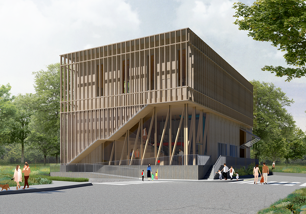 Metro Vancouver waste-to-energy facility - render